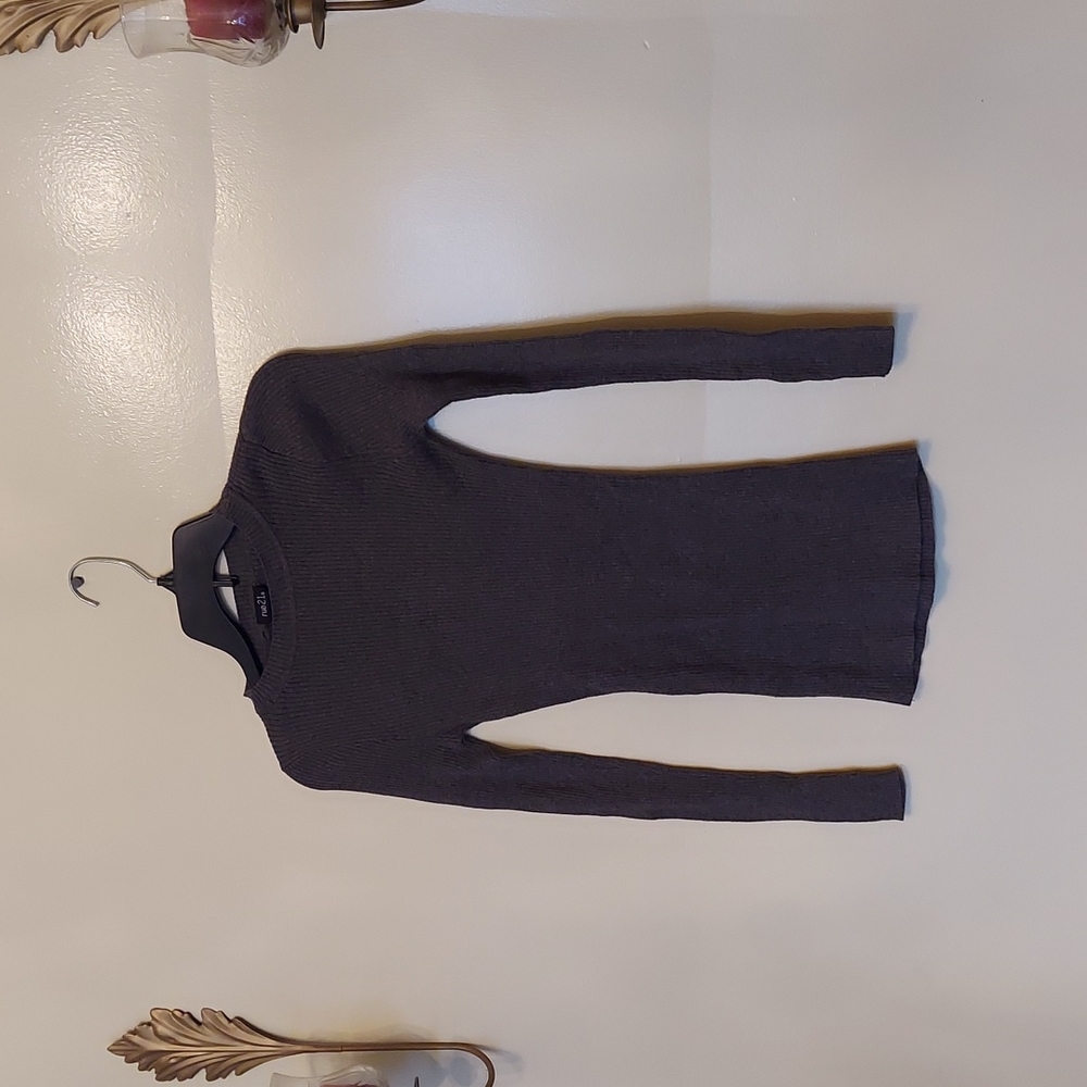 Rue21 Grey Ribbed Sweater